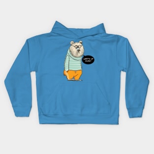 Whats Up Dude Kids Hoodie